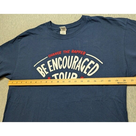 Chance The Rapper "Be Encouraged Tour" 2017 T-Shirt Adult Large - Picture 6 of 8